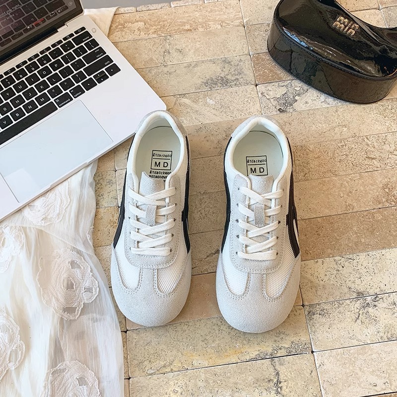 Women's Leather Thick-soled Breathable Mesh Cortez photo 6