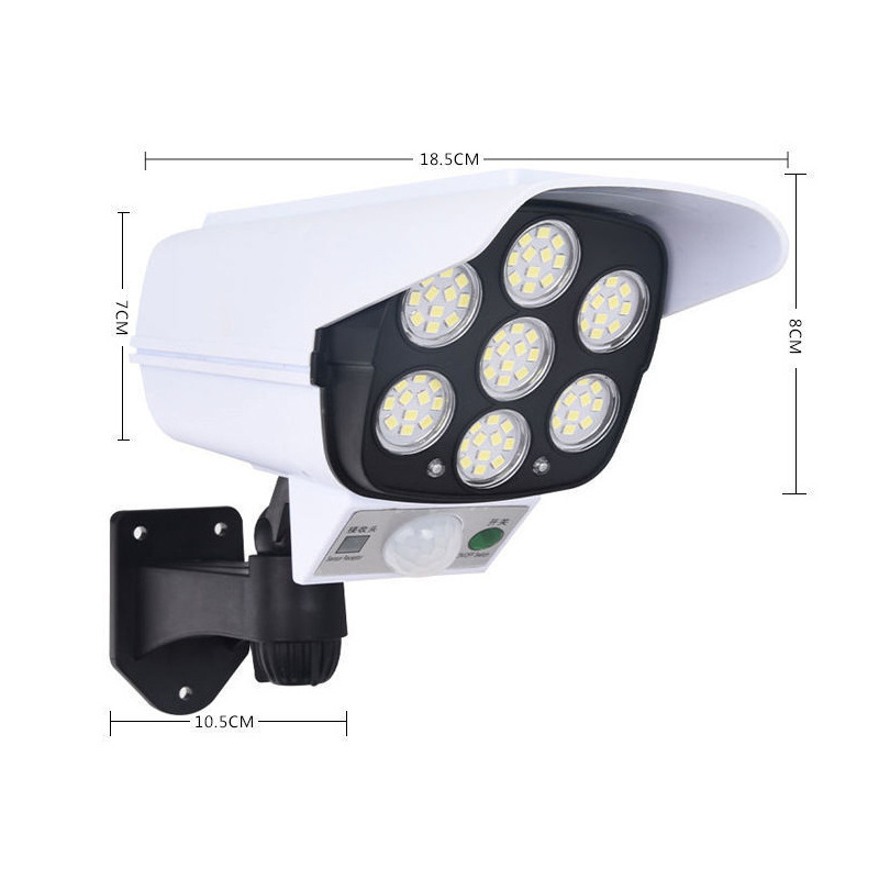 Solar Simulation Monitor Lamp Outdoor Courtyard Led Waterproof Induction Road Home Wall Road photo 5