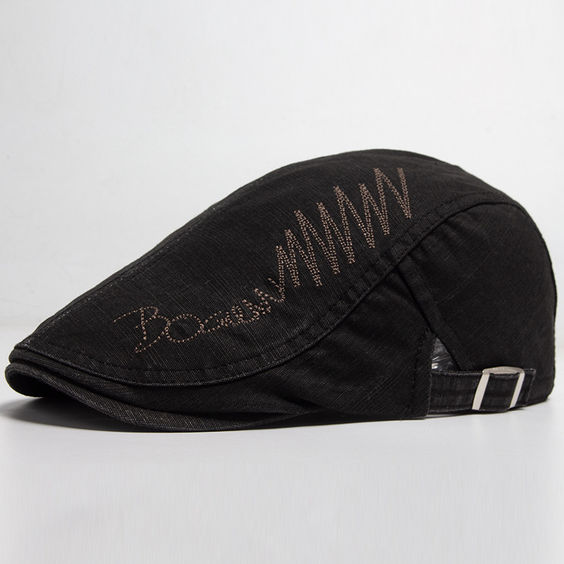 Mens Pure Cotton Embroidered Cap photo 3