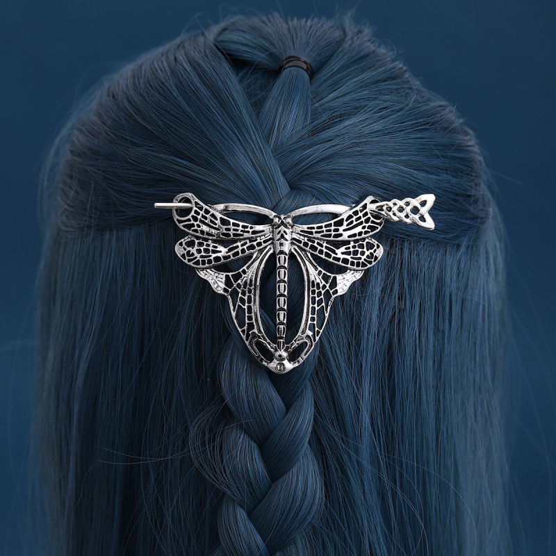 Retro Dragonfly Hairpin Norwegian-style Party Accessory photo 2