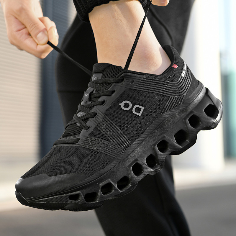 Platform Casual Sneakers Breathable Mesh Men's Lightweight Fashion Running Shoes photo 2