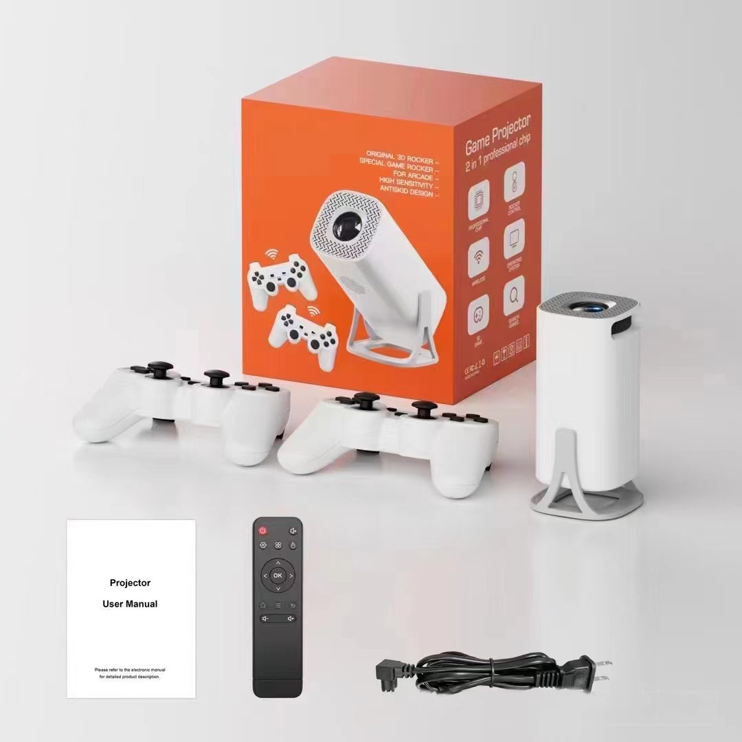 Wireless Same Screen HD Home Portable Game Projector photo 6