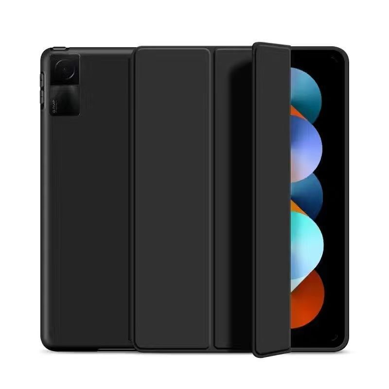 Honeycomb Three Fold Anti Drop Silicone Flat Protective Cover photo 7