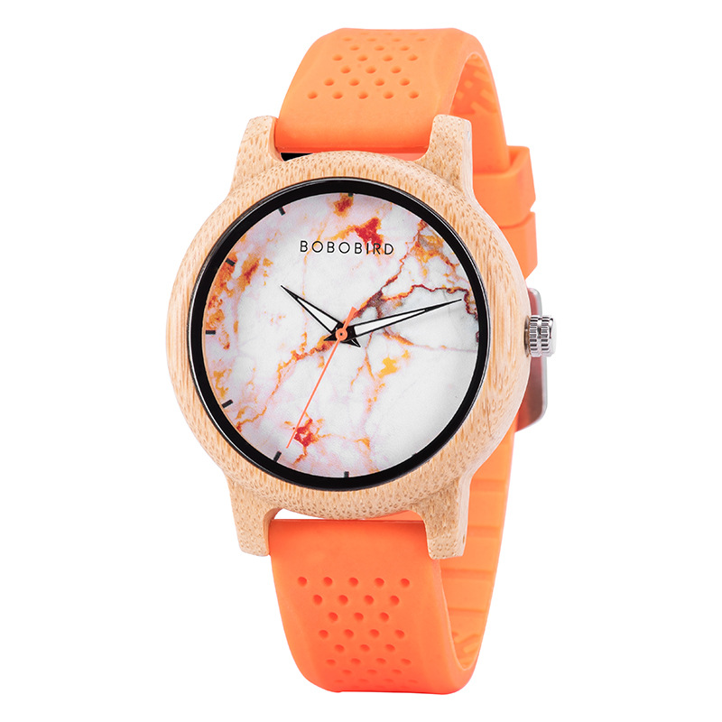 Wooden Watch Minimalist And Fresh-style Gift photo 2
