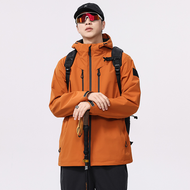 Outdoor Sports Windproof Waterproof Men's Outdoor Jacket photo 5