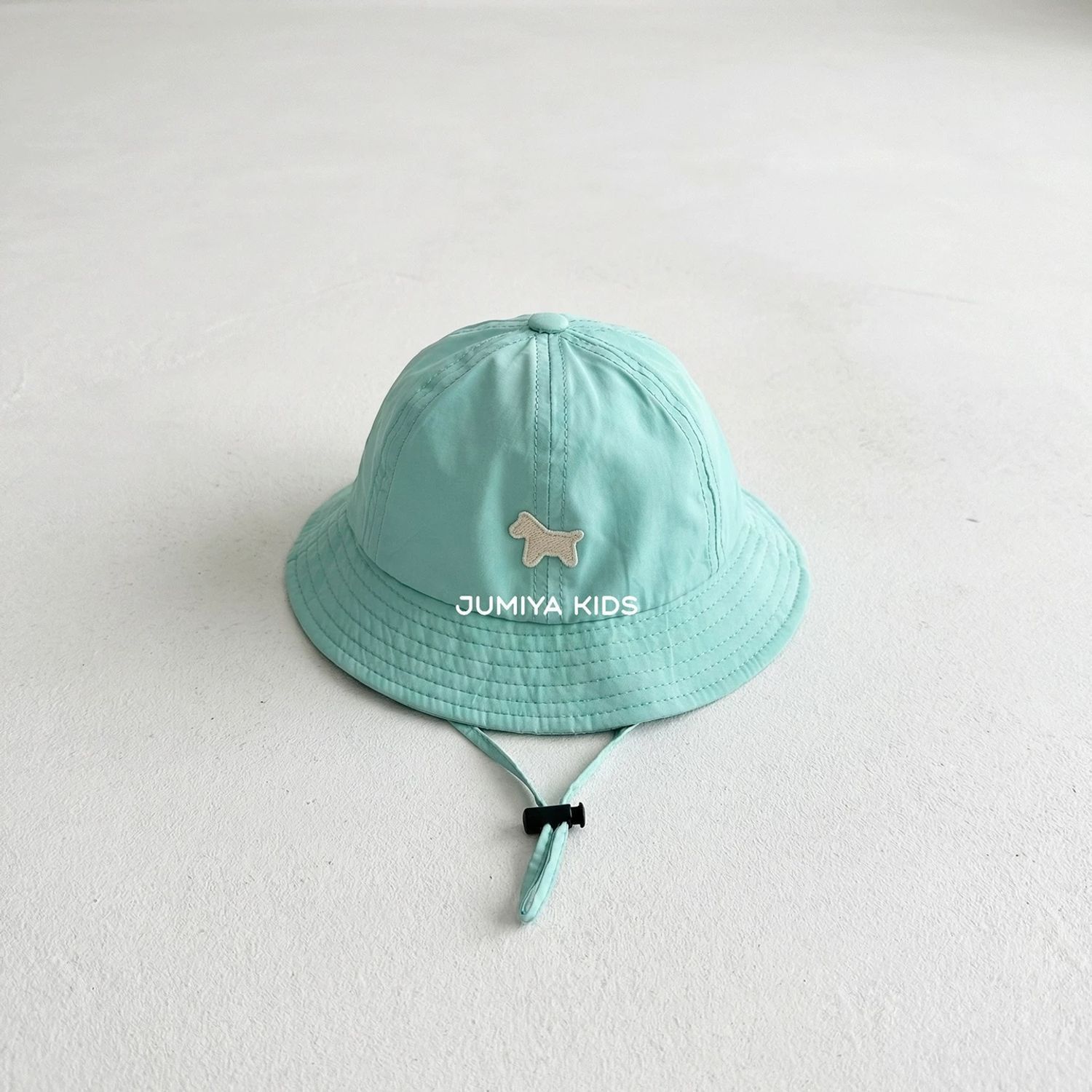 Baby Fisherman Hat With Small Spade Embroidery For Sun Protection photo 1