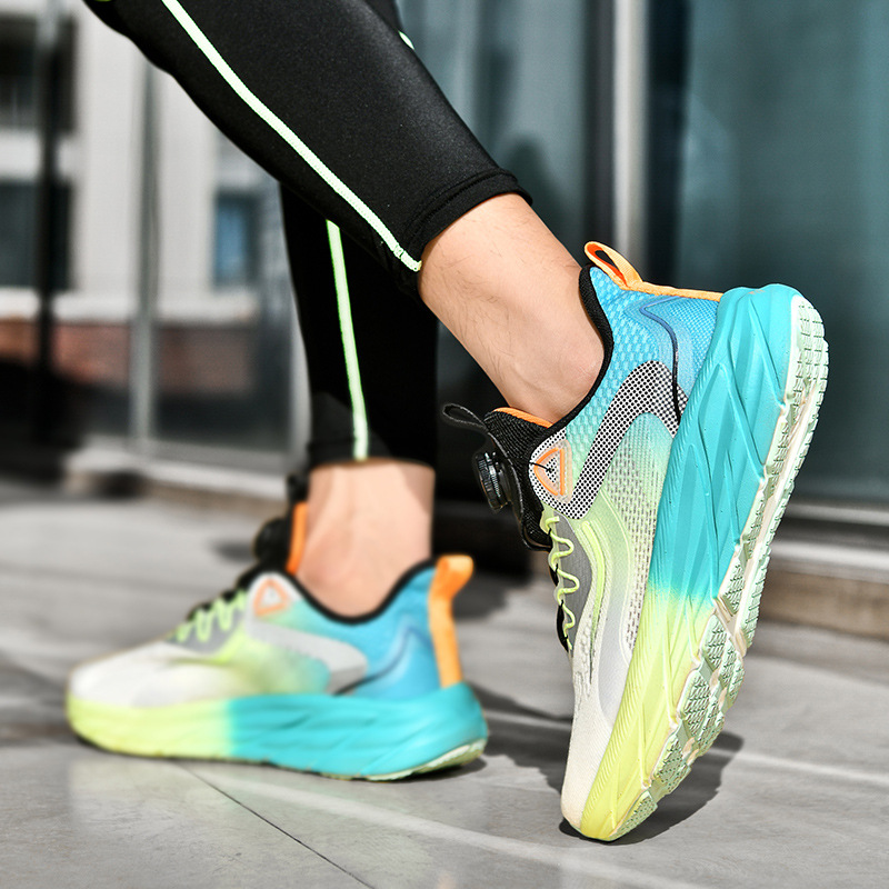 Mesh Breathable Casual Versatile Plus Size Soft Bottom Running Men Fashionable Sports Shoes photo 2
