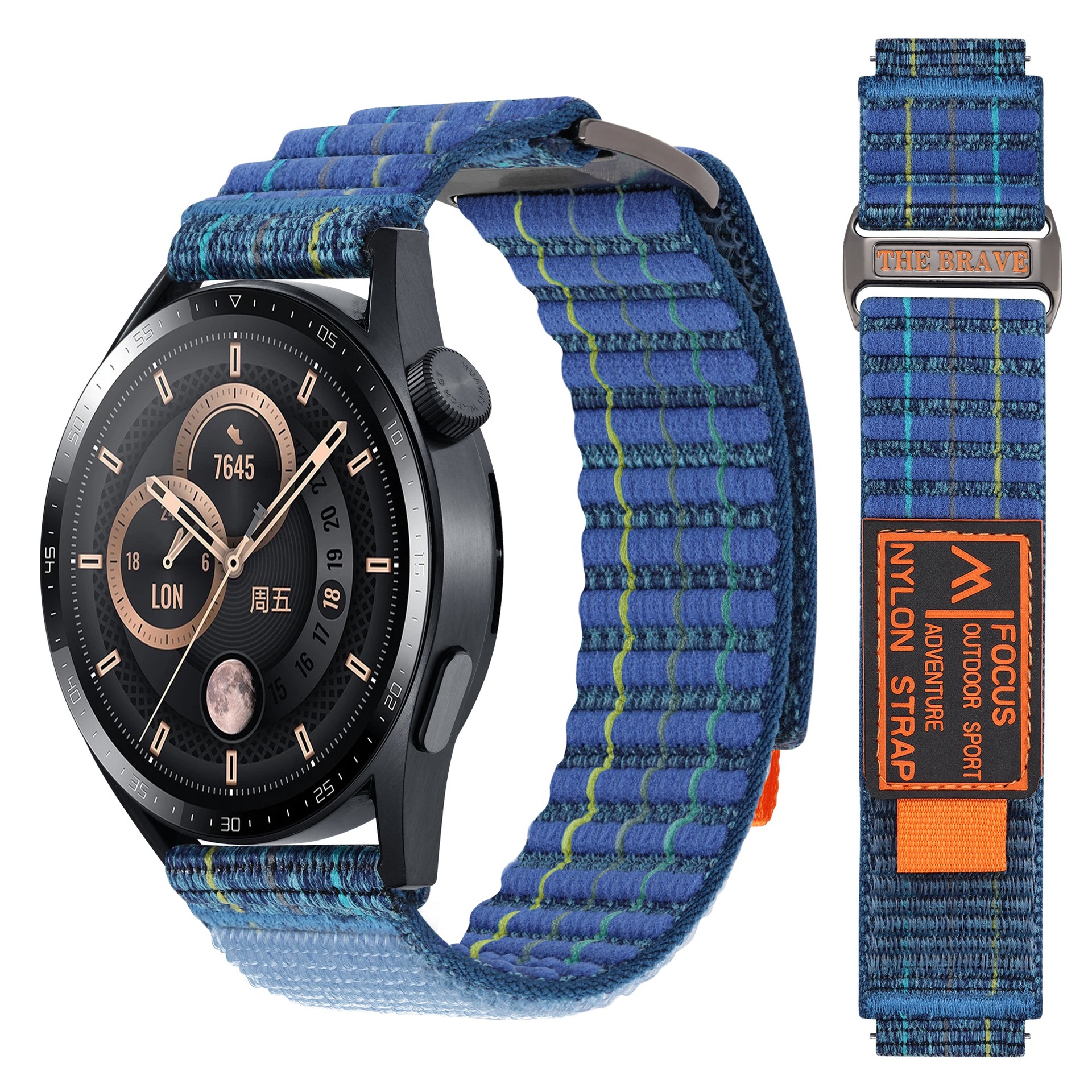 Double-Holiday Adhesive Nylon Loop Strap photo 8