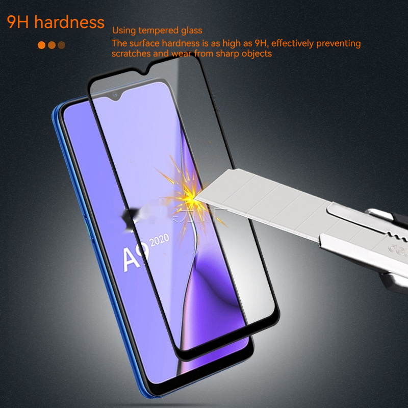 Full Screen Tempered Film Silk Screen Full Glue Cover Tempered Glass Protector photo 1