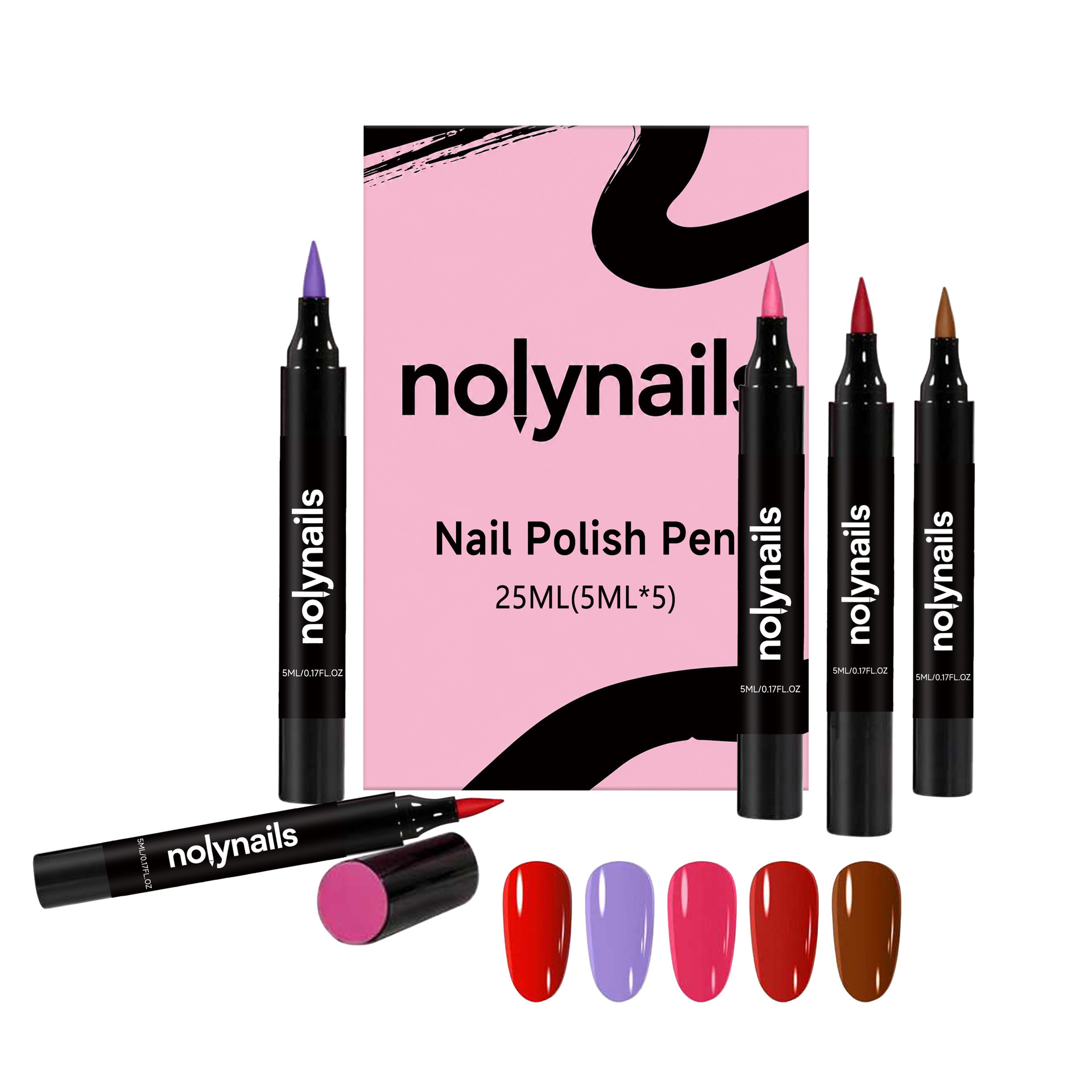 Multi-color Convenient Easy-to-apply Gel Nail Polish Pen photo 2