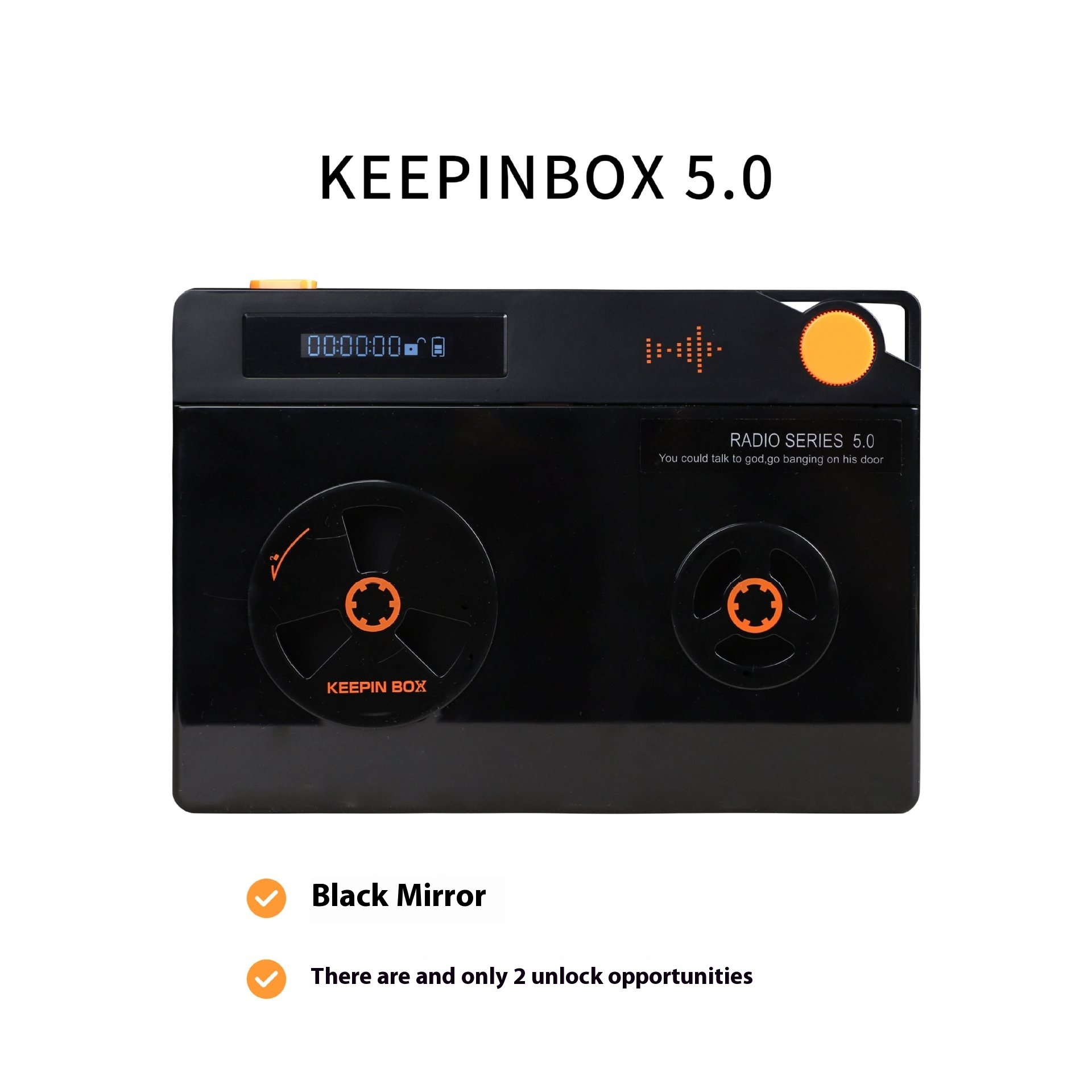 Mobile Phone Lock Self-discipline Timing Box Ring Addiction photo 3