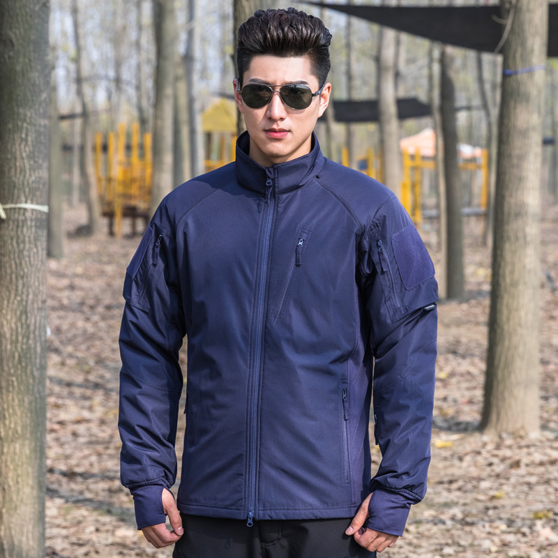 Fleece-lined Lightweight Jacketwarm Hiking And Cycling Shell photo 3