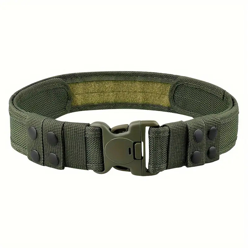 Tactical S-shaped Velcro Outdoor Hiking Belt photo 3