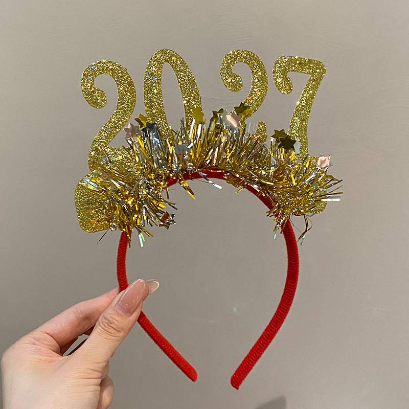 New Digital Christmas And New Years Eve Party Headband photo 4