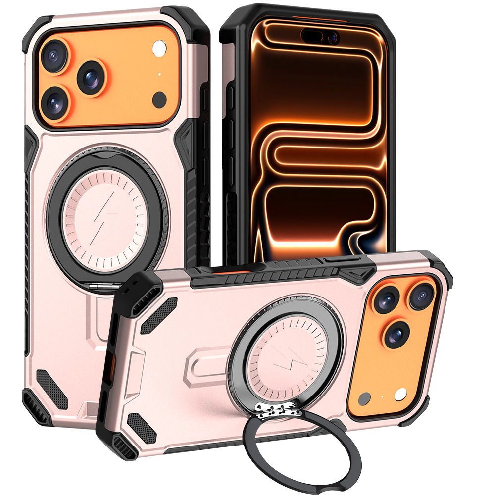 Magnetic Bracket Ring-clasp Phone Case photo 7