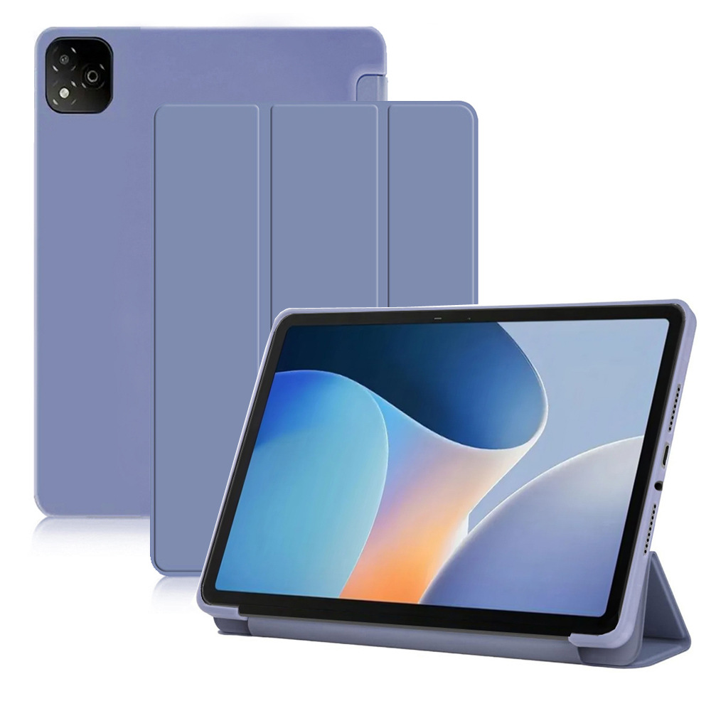 Full-body Three-fold TPU Soft Case With Tablet Protective Cover photo 1