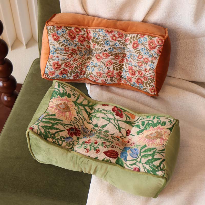 Japanese-style Sofa Living Room Rectangular Cushion photo 1