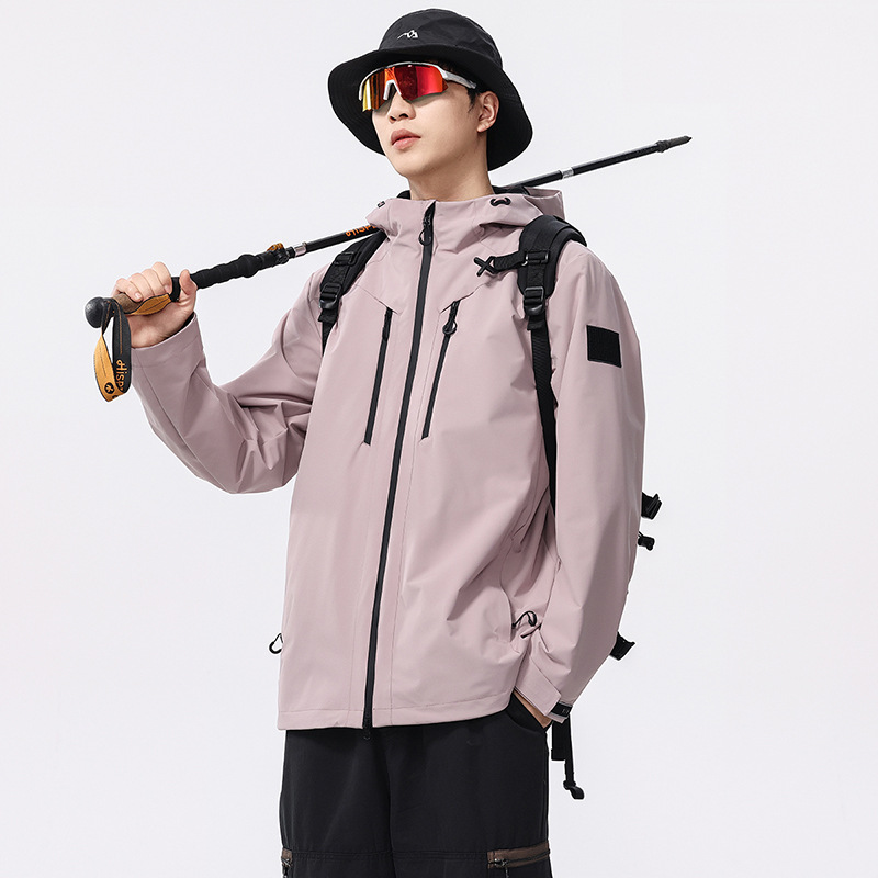 Outdoor Sports Windproof Waterproof Men's Outdoor Jacket photo 1