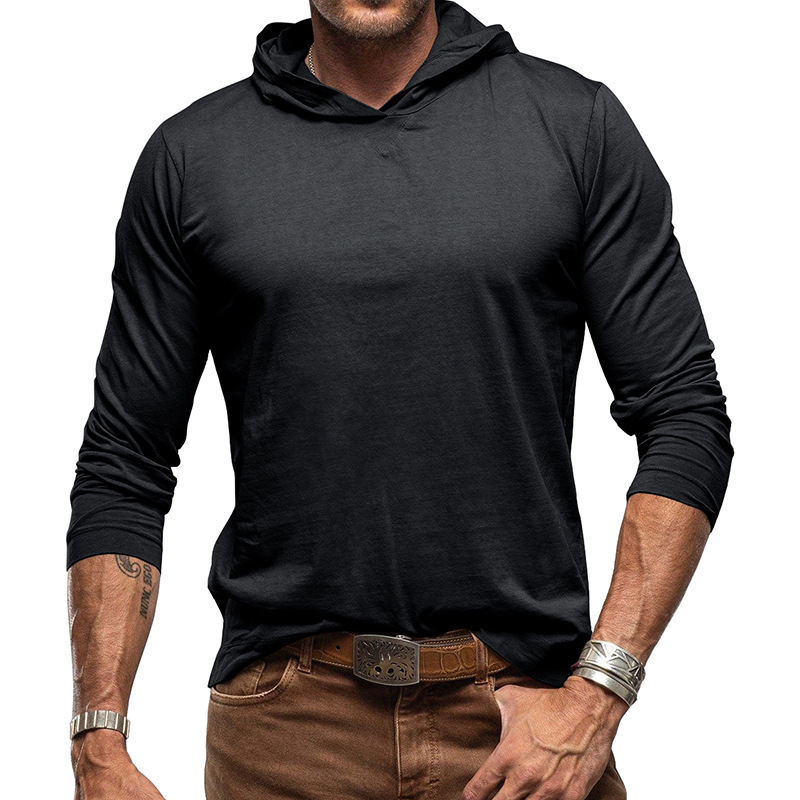 Men's Hooded Base Layer Outdoor Top photo 4