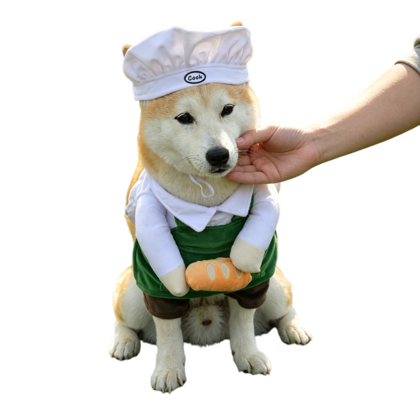 Pet Chef Costume Funny Style Universal Fit photo 2