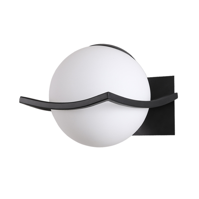 Modern Minimalist LED Wall Lamp Bedroom Bedside Lamp photo 6