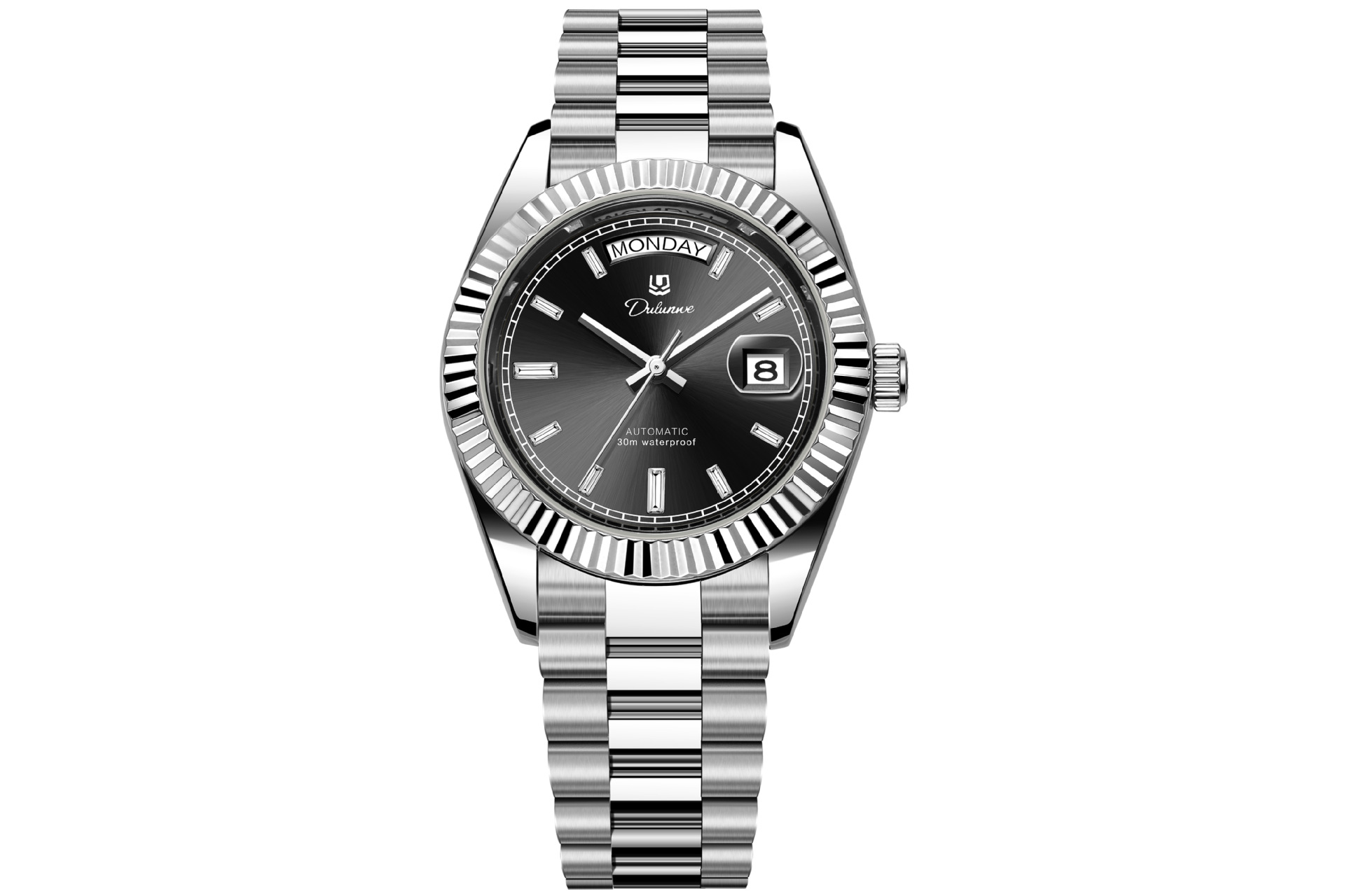 Dual-calendar Automatic Mechanical Mens Watch photo 8