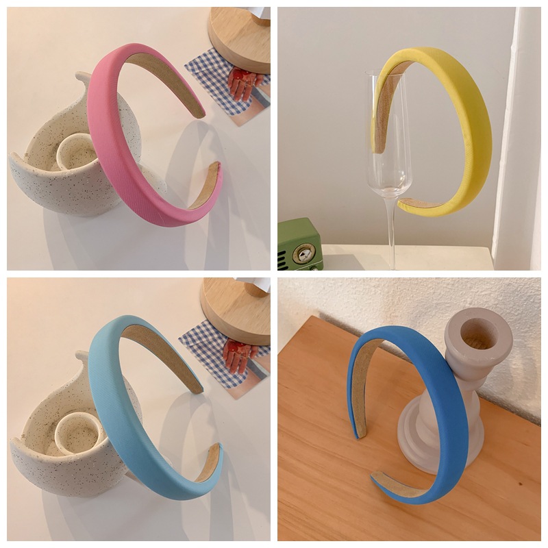 Candy-colored Hair-friendly Simple Headband Hair Accessory photo 6