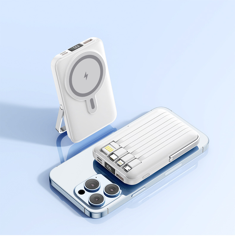 Wireless Charging Magnetic-Suction High-Capacity Power Bank photo 2