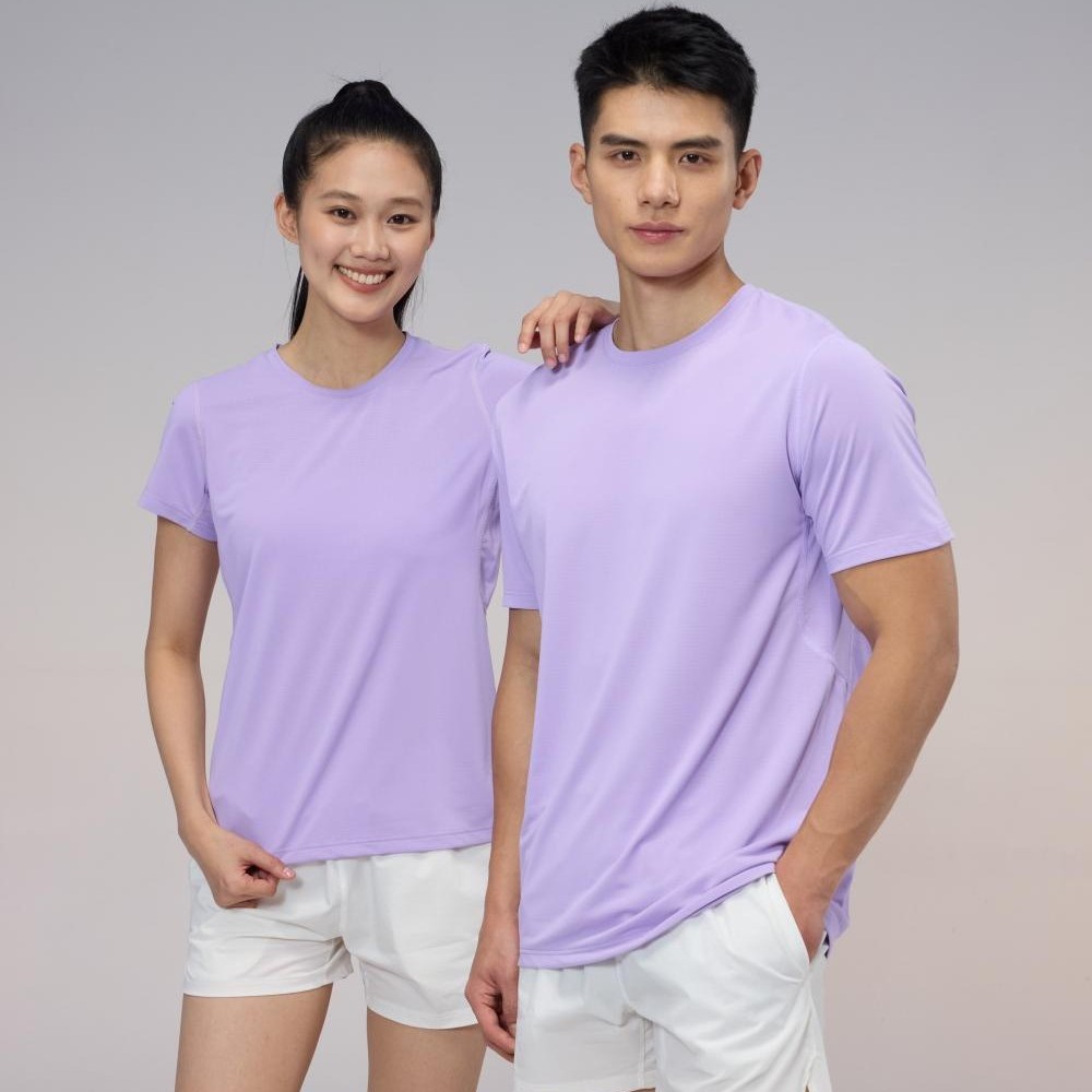 Quick-drying Crewneck T-shirt Summer Short-sleeve Work Uniform photo 7
