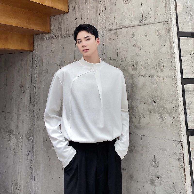 Men's Dark Stand-up Base Shirt photo 4