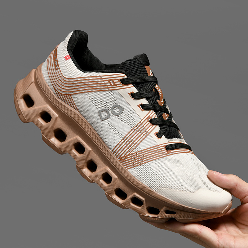 Platform Casual Sneakers Breathable Mesh Men's Lightweight Fashion Running Shoes photo 8