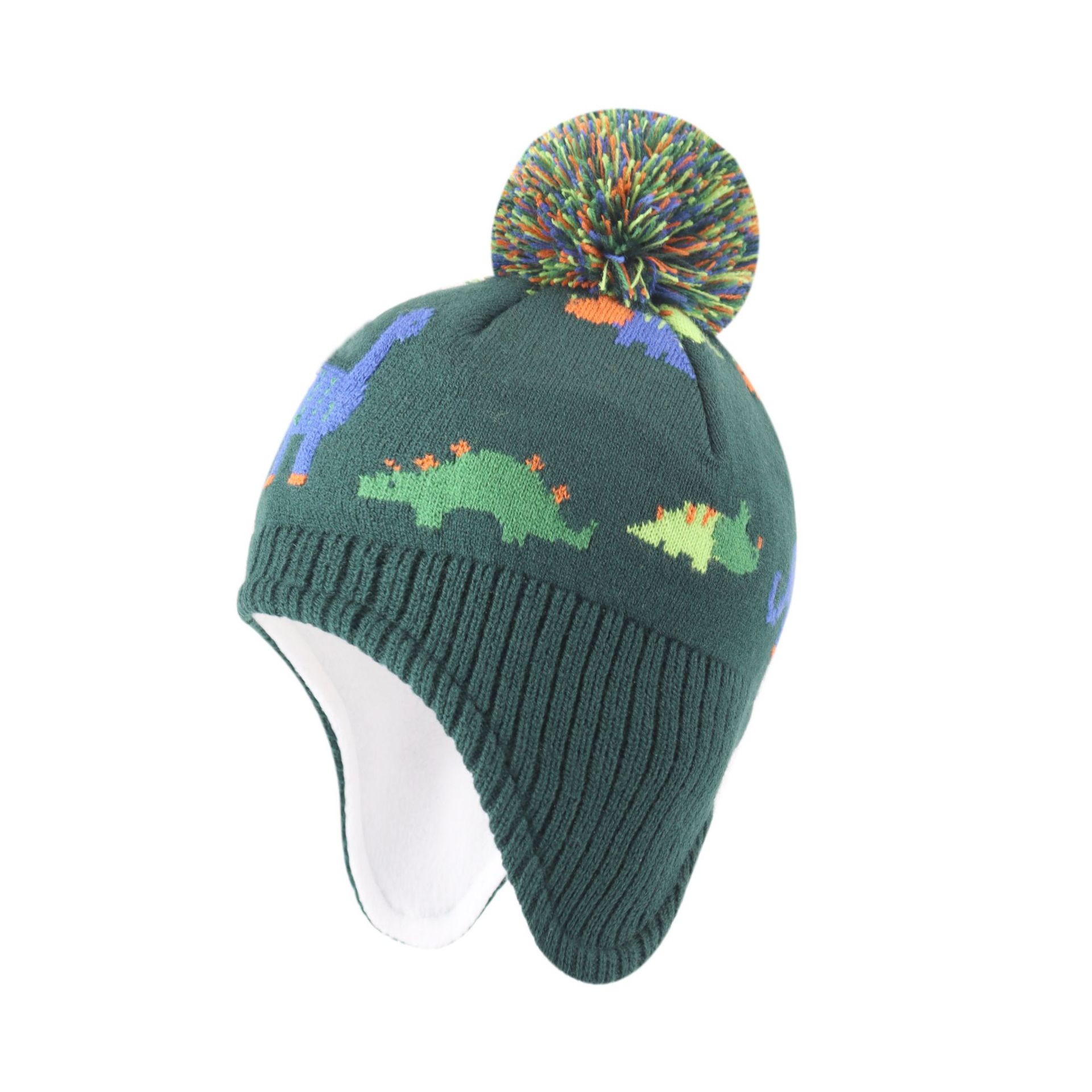 Autumn And Winter Warm Dinosaur Earmuffs photo 5