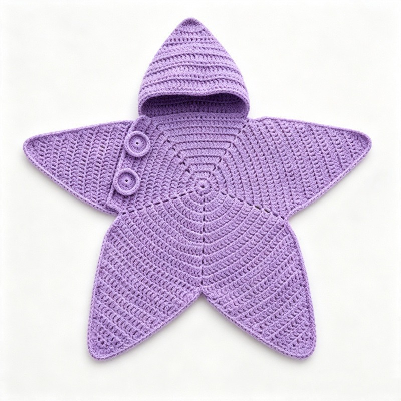 Personalized Knitted Starfish Onesie For Babies photo 5