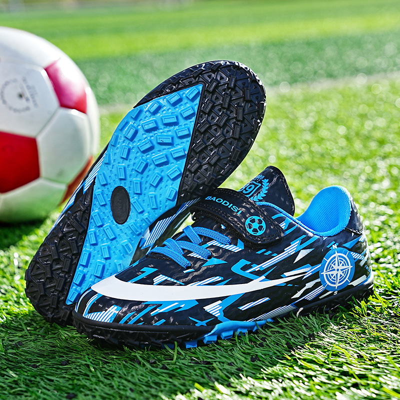 Children's Football Shoes Velcro Spike Sports photo 7
