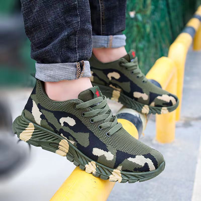 Outdoor Mountaineering Training Students Military Construction Site Labor Protection Shoes photo 2