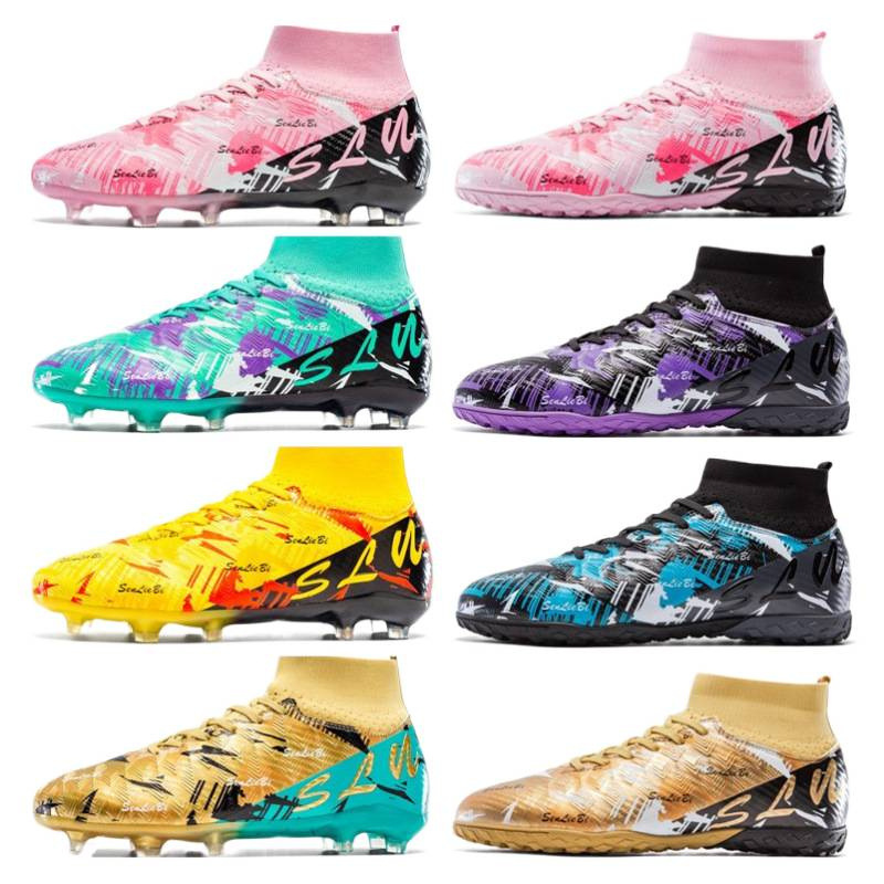 High-top Soccer Shoes For Teens And Children photo 4