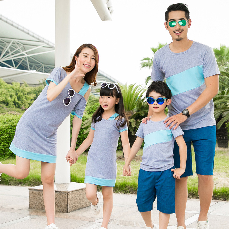 New Korean-style Family Matching Outfits For Parents And Kids photo 5