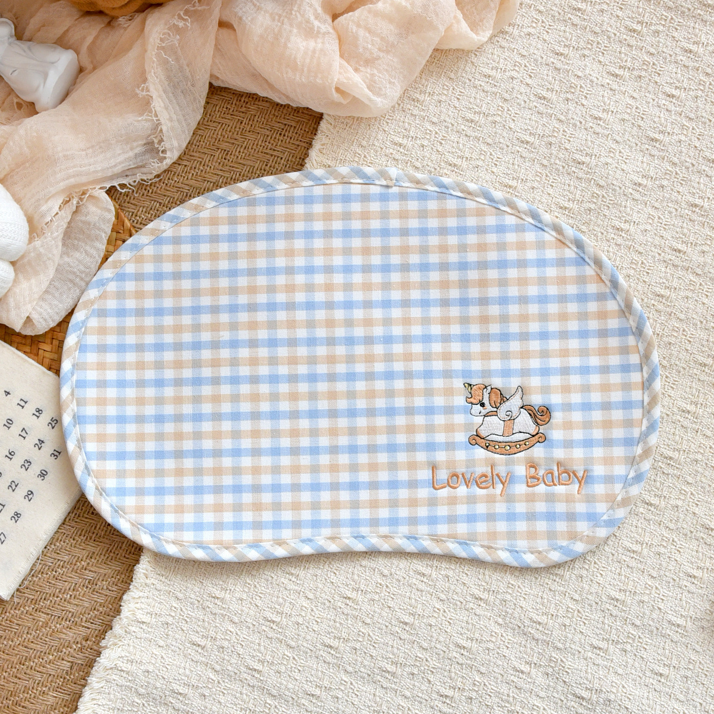 Infant And Toddler Summer Sweat-absorbing, Breathable Pillow Pillow Pad photo 5