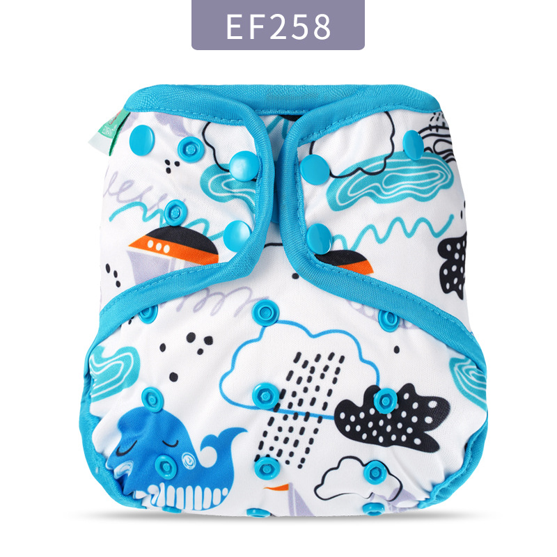 Square-head Breathable And Comfortable INS-style New-pattern Diaper Cover photo 2