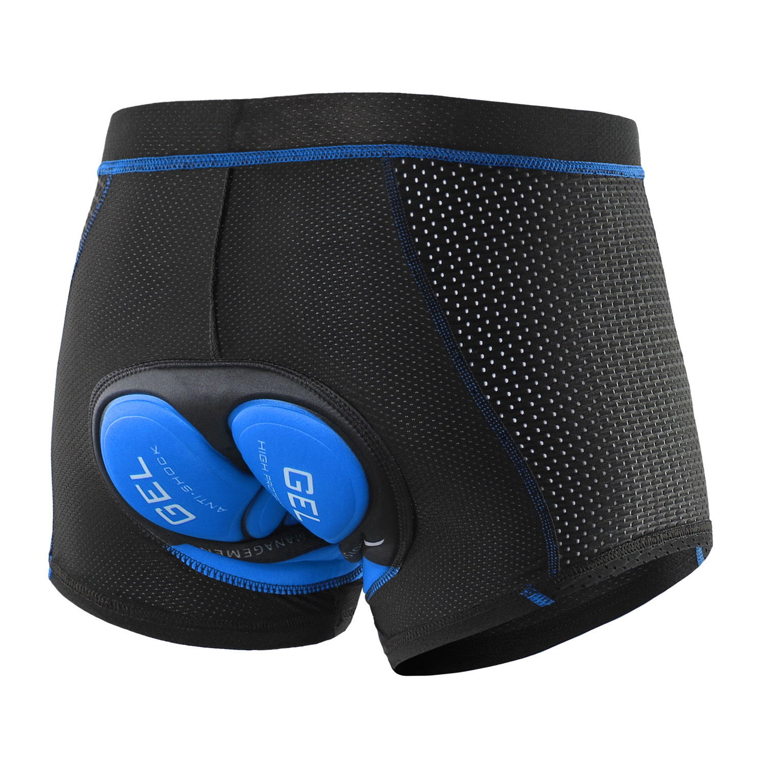 Mens Cycling Bib Shorts Breathable And Quick-Drying With Padded Silicone Chamois For Bike Jerseys photo 5