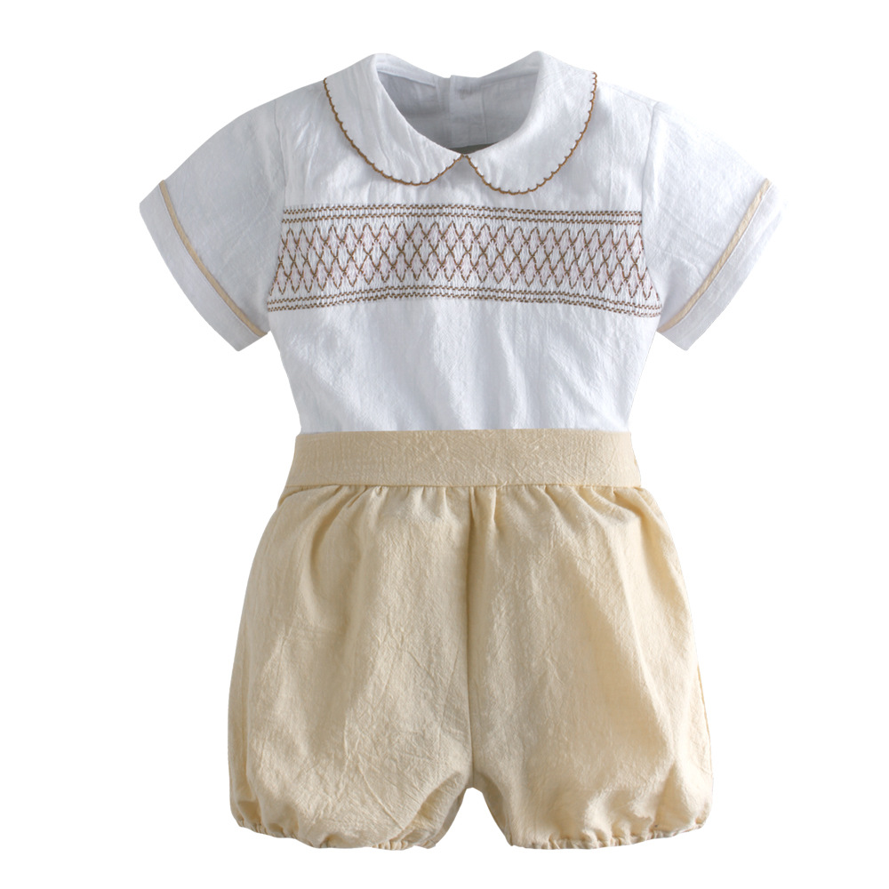 Comfortable Short-sleeve And Shorts Set For Boys photo 6