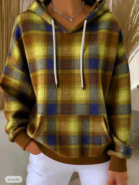 Drawstring Long-sleeve Casual Fashion Hoodie photo 5