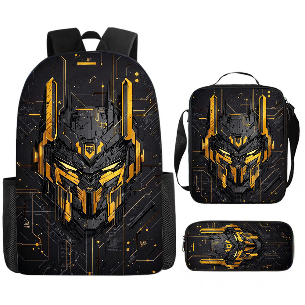 Mechanical-style Backpack With Large-capacity Storage And Dual Shoulder Straps photo 5