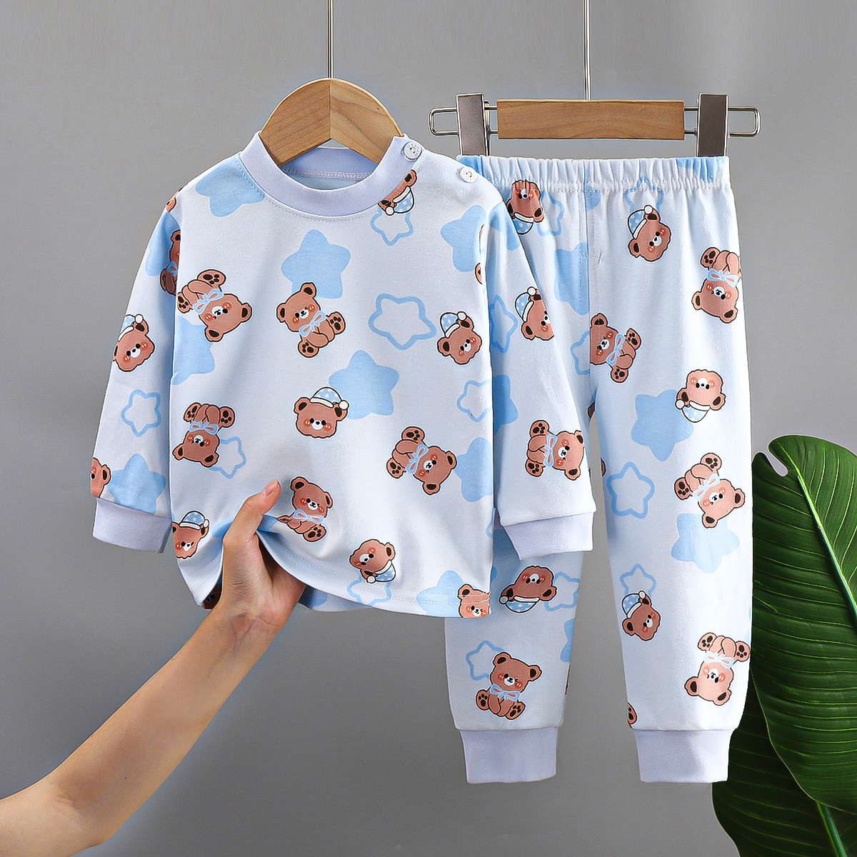 Childrens Underwear Set Pure Cotton Autumn Pants Kids Clothing photo 7