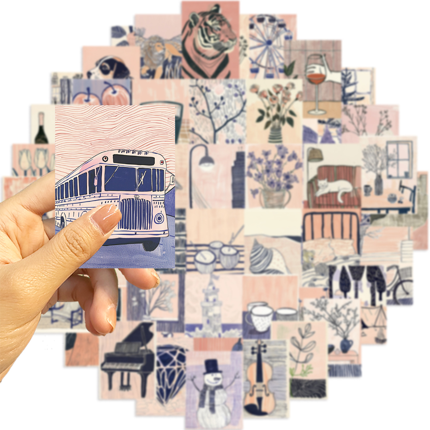 Portable Abstract Art Stickers For Home Use photo 5