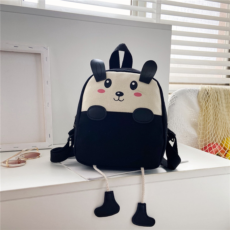 Boys Canvas Backpack Cute Cartoon School Bag photo 8