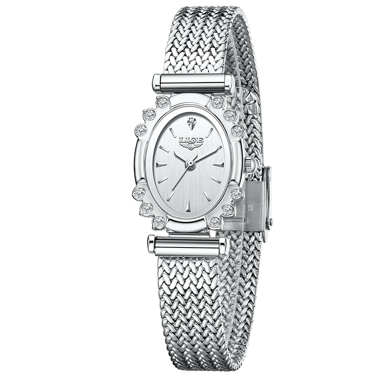 Womens Wheat-ear Strap Square Watch photo 3