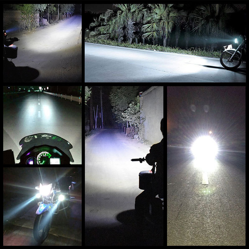 Ultra-bright Motorcycle Headlight With High- And Low-beam Functions photo 2