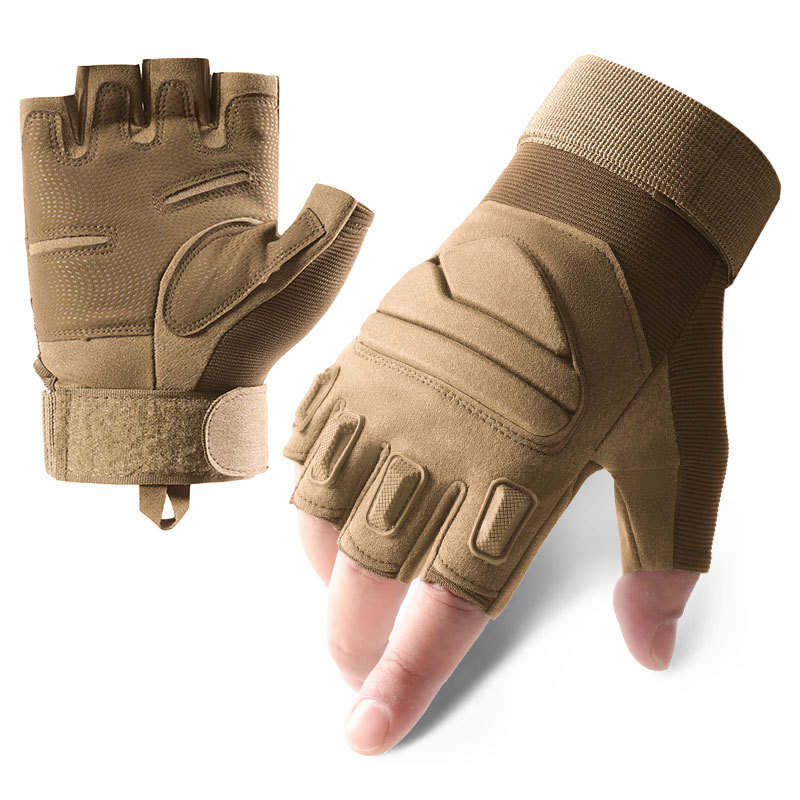 Tactical Gloves Outdoor Sports Protective Half-Finger Gloves photo 5