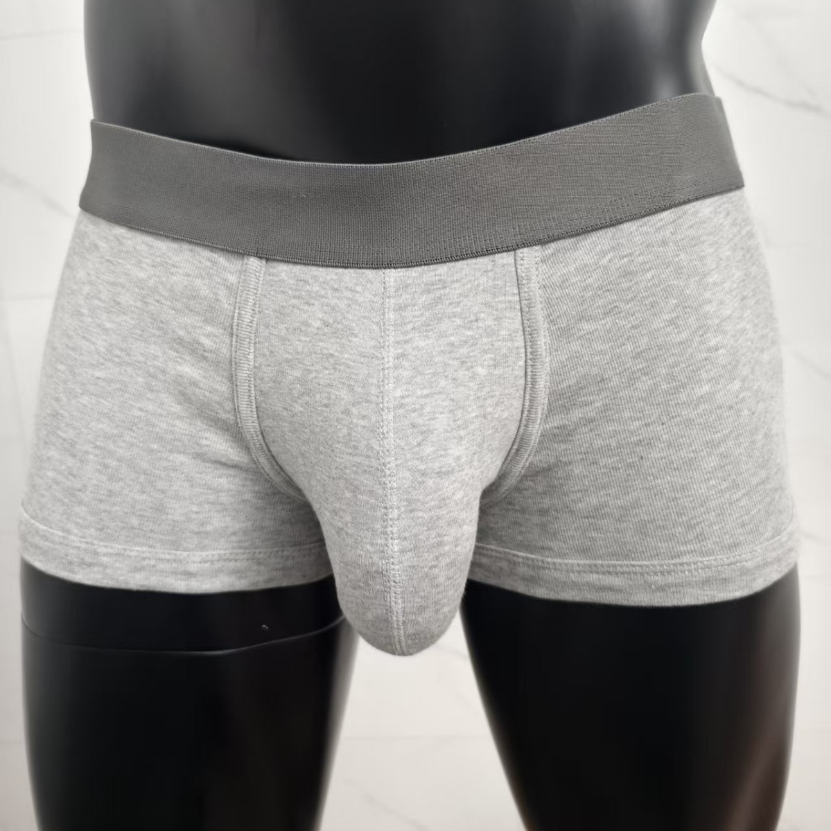 Men's Underwear Combed Cotton U Convex Sports Flat Pants Simple photo 2